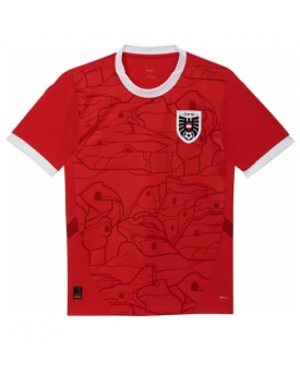 Austria Maglia Gara Casa Repliche Europei 2024